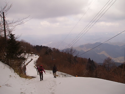 今回は大比叡を堪能したら戻って、ケーブル八瀬へ下ります。