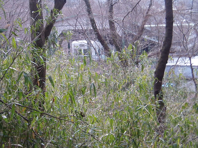 ケーブルカーが見えてきました。
ゴールがすぐそこです。