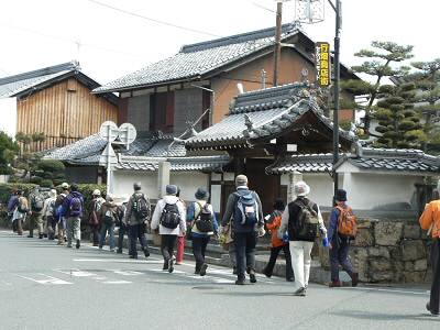 こんな感じで歩いている。
とても迷惑かもしれない。