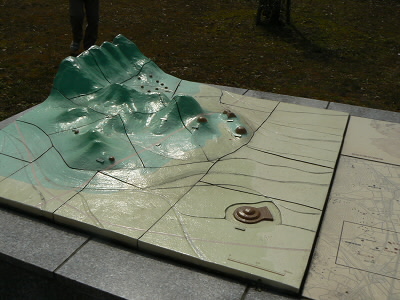 陶器のジオラマ