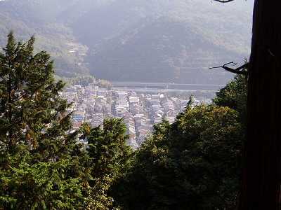 鉄塔からの景色です。