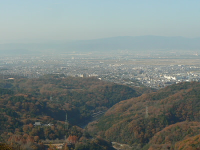 梶尾山展望台からの眺望