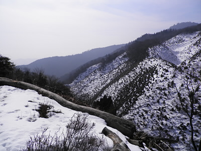 スキー場のような風景