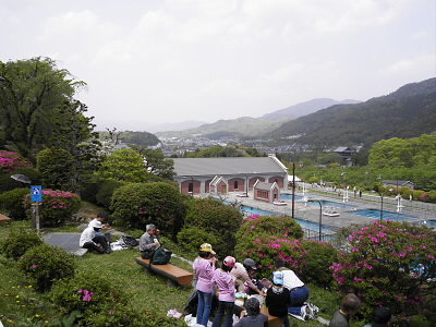 毎年、GWに蹴上浄水場で一般公開が行われます。
日本最初の急速濾過式浄水場として1912年に給水を開始しました。
有名な浄水場ですが、給水量としては多くありません。
ツツジが多く植えられており、例年なら万階なんですが、今年は少し咲くのが遅れているようでした。