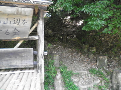 2011/07/02 12:58:12 ここから登りました。