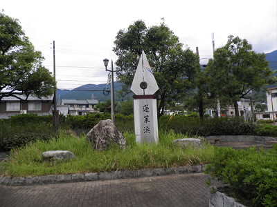 出発点のJR蓬莱駅