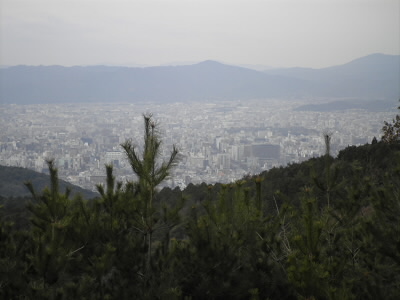 山科も京都市内ですので、中心部というのがただしいか。