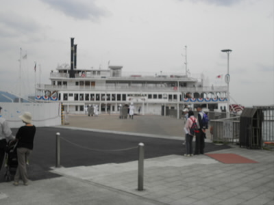 外輪船のミシガン