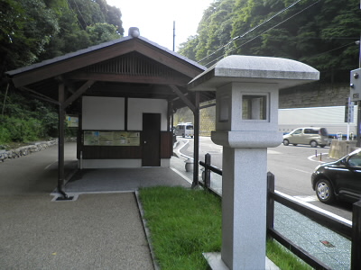 説明によると実際の関の場所はいまいちわからないそうです。