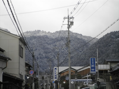昨日の雪があり、積雪が楽しみ。