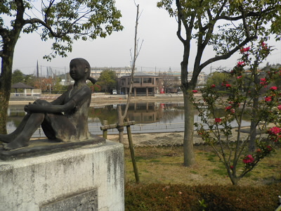 花にはまだ早かったようです。