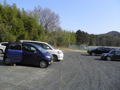 2013/03/30 08:50:38 一丈野キャンプ場 駐車場