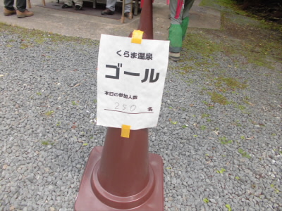 本日の参加者は257名
結構な人数です。
