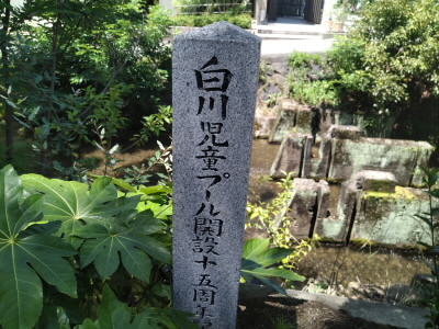 小学生の時にここで泳いでいました。
踏水会をサボってここで遊んでいたそうです。