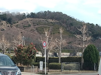 妙法の山が見えてました。