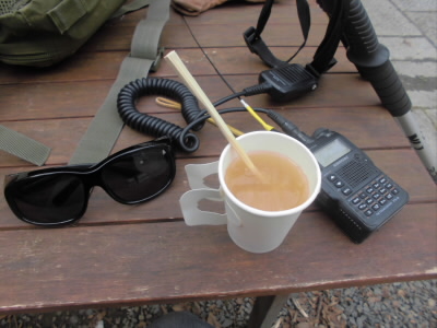 ショウガの効いた甘酒でした。