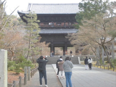 南禅寺の山門です。
